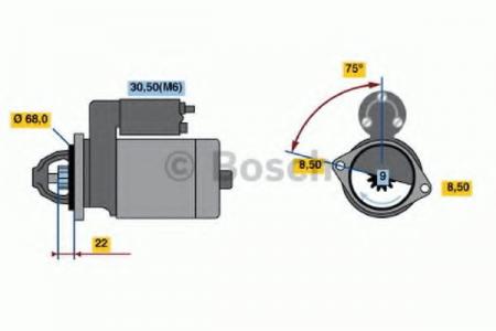 СТАРТЕР 12V 1.1KW 0001107435