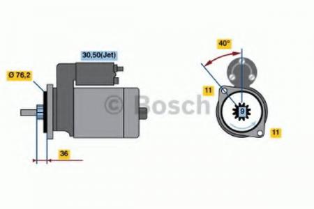 BOSCH 0986015970  12V, 1.8KW 0986015970