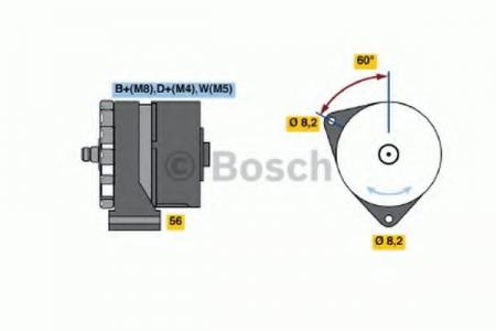 BOSCH 0986034430 DREHSTROMGENERATOR 0986034430