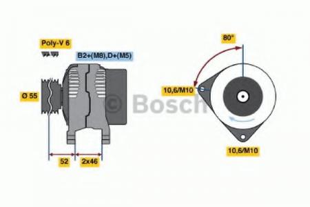 DREHSTROMGENERATOR 0986041930