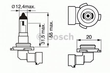   12V 42W PY20D PURE LIGHT ( ) 1987302083