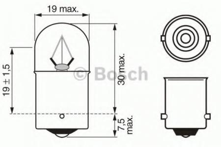  R10W HEAVYDUTY 24V 1987302506