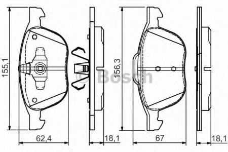    FORD / MAZDA / VOLVO 0986495023