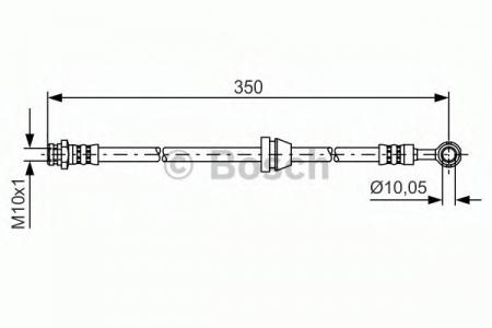ТОРМОЗНОЙ ШЛАНГ 1987481388 1987481388