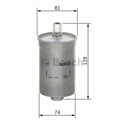 KRAFTSTOFFFILTER 0450905084