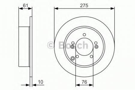 ТОРМОЗНОЙ ДИСК 0986479525