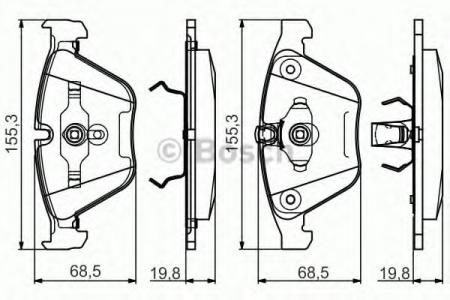   BMW E90/E60/E61/E65  0986495082