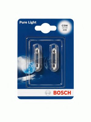     2 C5W 12V 5W SV8.58 PURE LIGHT ( ) 1987301004