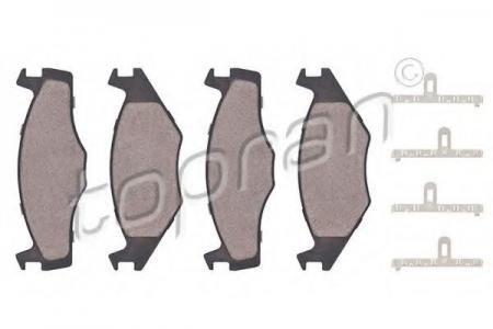 КОЛОДКИ ТОРМОЗНЫЕ ДИСКОВЫЕ ПЕРЕДНИЕ / SEAT 1.6 / 1.8 102843755