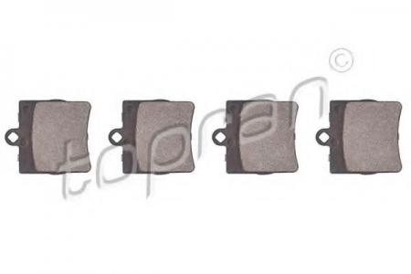 КОЛОДКИ ТОРМОЗНЫЕ ЗАДНИЕ ДИСКОВЫЕ К-КТ 400419755