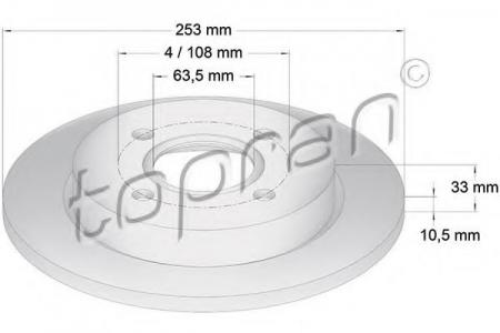   FORD FOCUS 98-04/SCORPIO 93-98/SIERRA 82-93  300293755