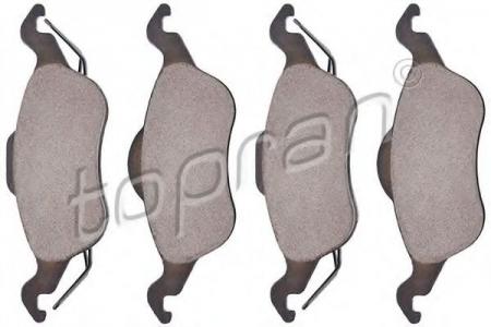 КОЛОДКИ ТОРМОЗНЫЕ ПЕРЕДНИЕ К-КТ 301 423 755