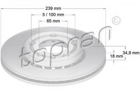   SKODA FABIA 1.0-1.9 99-/VW POLO 1.2-1.4 01-  D=239 109522