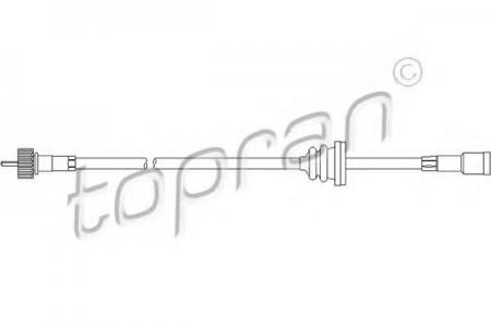 ТРОС СПИДОМЕТРА OPEL KADETT 84-91 (900ММ) 202218