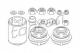  MERCEDES-BENZ: C-CLASS 93-00, C-CLASS 96-01, SLK 96-04 400 051 755