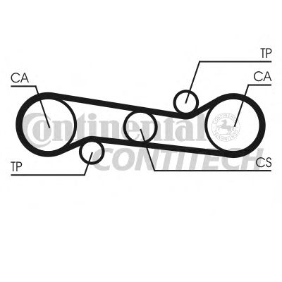 ZAHNRIEMENSATZ CT581K1