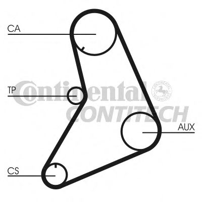   FORD 1.3/1.6 VW LT 31/55 2.4L  Z=119 CT685