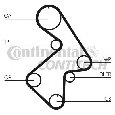  TOYOTA 1.8-2.0 16V 4S-FE Z=16327 92> CT998