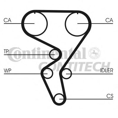   OPEL 2.0 16V (C20XE) Z=14124  91-93 CT724
