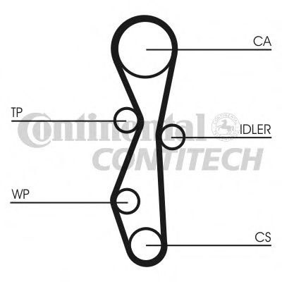   CITROEN. PEUGEOT 2.0TDCI  Z=11625  03> CT1091