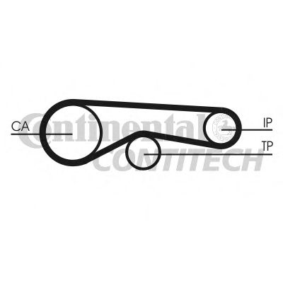 ZAHNRIEMENSATZ CT1118K1