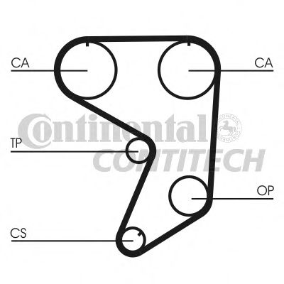 РЕМЕНЬ ГРМ TOYOTA SUPRA 3,0 86-93 CT900