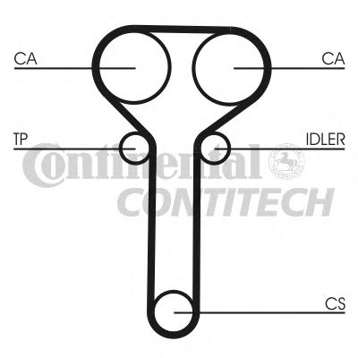    FORD 1.6-2.0 16V Z=129 99- CT978K1