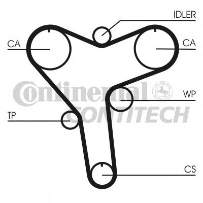   TOYOTA. LEXUS 2.5-3.0 V6 1MZ-FE Z=21132  96> CT1029