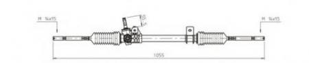 РЕЙКА РУЛЕВАЯ RE4042