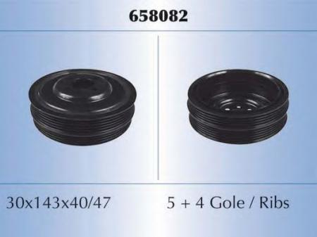 ШКИВ КОЛЕНВАЛА VW PASSAT 1.9TDI/2.0TDI 00-05 658082