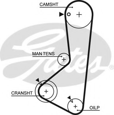  HY Sonata / Mitsubishi Galant 5256XS Gates