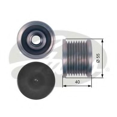 ШКИВ ГЕНЕРАТОРА OAP7137