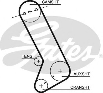 РЕМЕНЬ ЗУБЧ. 1200X23.8X9.525 T132