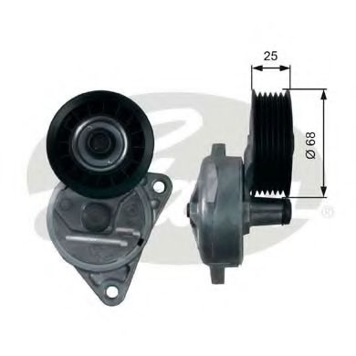 РОЛИК ПРИВОДНОГО РЕМНЯ FORD FOCUS 2.0 16V 02> T38310