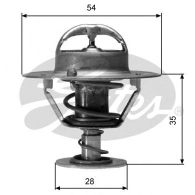  CHEVROLET: CAPTIVA 06-, CRUZE 09-, CRUZE STATION WAGON 12-, CRUZE    11-, ORLANDO 10- FIAT: REGATA 83-90, REGATA WEEKEND 84-91, T TH04282G1