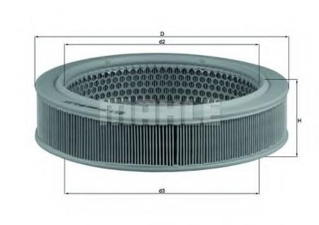 ФИЛЬТР ВОЗДУШНЫЙ HY: PONY 85-89, PONY 89-95, PONY СЕДАН 85-89, PONY/EXCEL СЕДАН 90-95, MITSUBISHI: COLT I 81-84, COLT II 84-88, COLT III 88-92, CORDIA 82-86 LX354