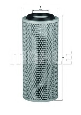 ФИЛЬТР ВОЗДУШНЫЙ VW T2 / LT LX200