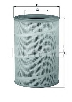 ФИЛЬТР ВОЗДУШНЫЙ  SCANIA 4-SERIES 96- LX714