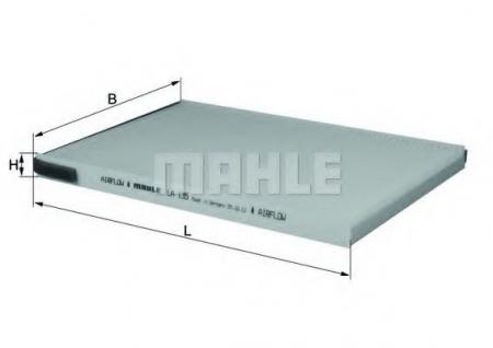 ФИЛЬТР САЛОНА CITROEN: XSARA 97-05, XSARA BREAK 97-05, XSARA КУПЕ 98-05 LA135