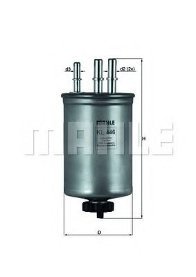   FORD: FOCUS 01-04, FOCUS  01-04, FOCUS  01-04, MONDEO III 00-, MONDEO III  00-, MONDEO III  00-, TOURNEO CONNECT 06- KL446