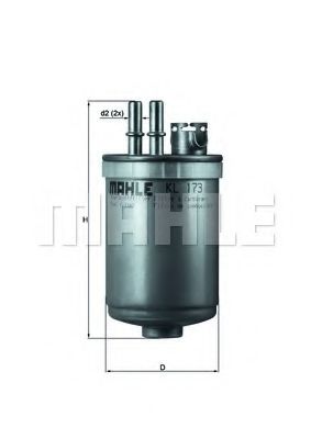   FORD: FIESTA IV 00-02, FIESTA  00-, FIESTA  00-, FOCUS 98-04, FOCUS  99-04, FOCUS  99-04 KL173 KNECHT