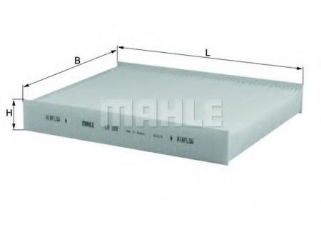 ФИЛЬТР САЛОНА FORD: FIESTA IV 95-02, FIESTA V 01-, FIESTA VAN 03-, FIESTA ФУРГОН 96-, FIESTA ФУРГОН 98-, FUSION 02- LA169