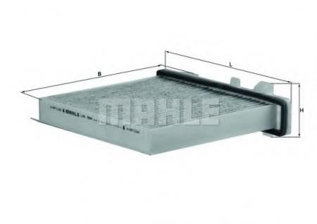 ФИЛЬТР САЛОНА УГОЛЬНЫЙ MITSUBISHI: PAJERO II 90-, PAJERO LLL 00- LAK589