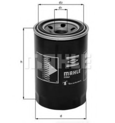 ФИЛЬТР МАСЛЯНЫЙ FORD: MAVERICK 93-96, NISSAN: ALMERA I 95-00, ALMERA I HATCHBACK 95-00, PATROL GR I 88-97, PATROL GR II 97-, PATROL HARDTOP 86-90, PATROL STATION OC273