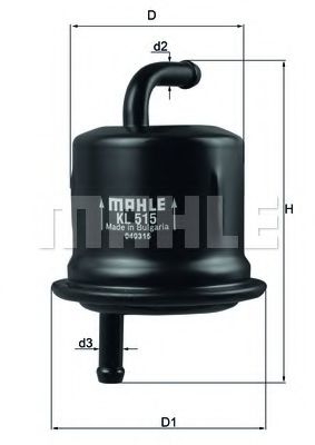   SUZUKI: LIANA 02-, LIANA  01-, WAGON R+ 00- KL515 KNECHT