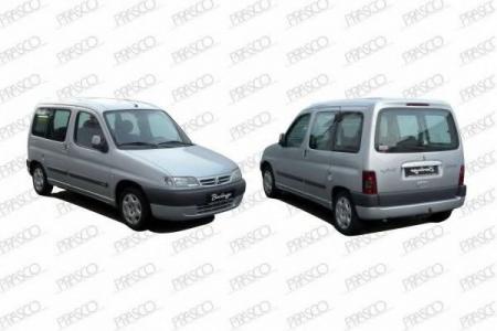 БАМПЕР ЗАДНИЙ PSA BERLINGO, PARTNER 10/96-03/08, ВМЯТИНА 2Х2И ЦАРАПИНЫ НА БОКОВОЙ ЧАСТИ CI9151051