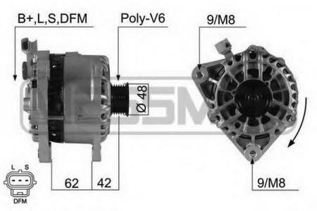  110A 14V  FOC 98-04 2.0 16V ()  210413