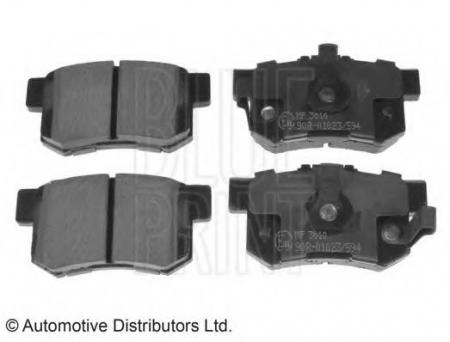 КОЛОДКИ ТОРМОЗНЫЕ ДИСКОВЫЕ HONDA: ACCORD EURO VIII СЕДАН 2.4 03-08, ACCORD IX 2.2 I-DTEC, 2.4 I 08 -, ACCORD IX УНИВЕРСАЛ 2.2 I-DTEC, 2.4 I 08 -, ACCORD VIII 2.4 03- ADH24280