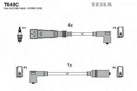   VW GOLF II 1.0-1.3-1.8 1985-91 T649C