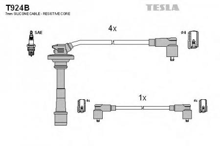   TOYOTA AVENSIS 1.6 1997-00, CARI T924B
